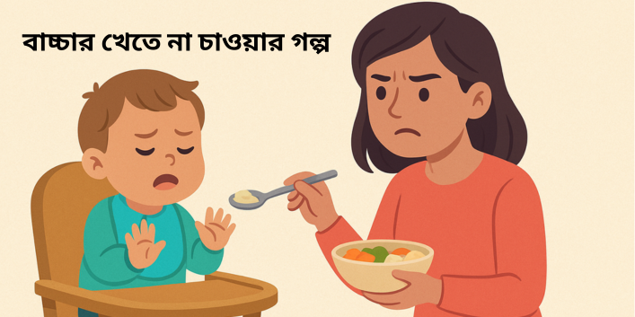 বাচ্চার খেতে না চাওয়ার গল্প