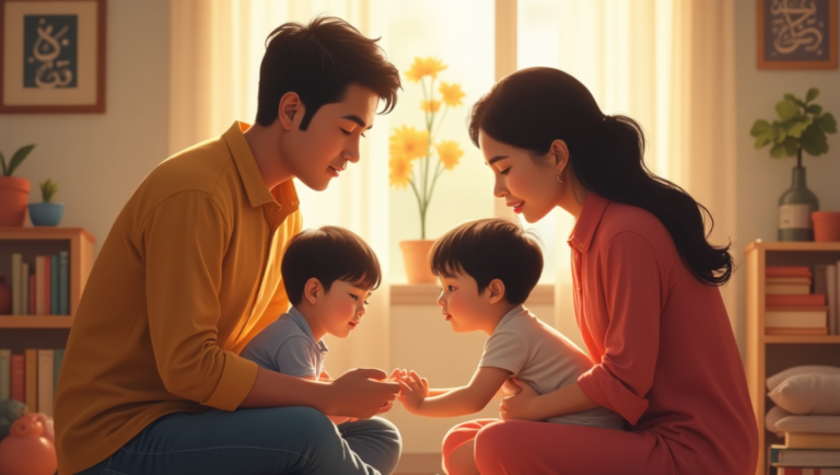 পজিটিভপ্যারেন্টিং: আদর ও শাসনের সাফল্য মণ্ডিত সমন্বয়